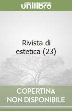 Rivista di estetica (23) libro