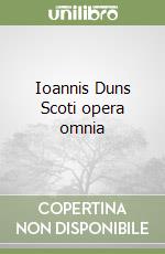 Ioannis Duns Scoti opera omnia (1) libro