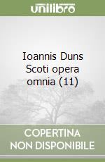 Ioannis Duns Scoti opera omnia (11) libro