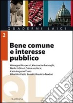 Bene comune e interesse pubblico libro