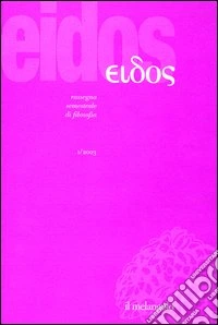 Eidos. Rassegna di filosofia n. 3 libro