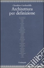 Architettura per definizione libro