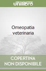 Omeopatia veterinaria