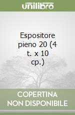 Espositore pieno 20 (4 t. x 10 cp.) libro