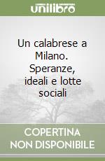 Un calabrese a Milano. Speranze, ideali e lotte sociali