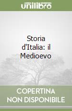 Storia d'Italia: il Medioevo libro