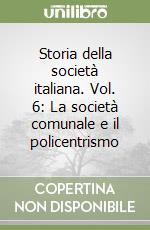 Storia della società italiana. Vol. 6: La società comunale e il policentrismo libro