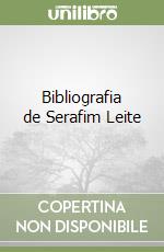 Bibliografia de Serafim Leite libro