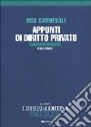 Appunti di diritto privato libro