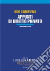 Appunti di diritto privato libro