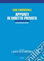 Appunti di diritto privato libro