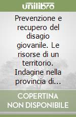 Prevenzione e recupero del disagio giovanile. Le risorse di un territorio. Indagine nella provincia di Lecce libro