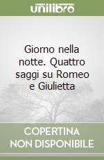 Giorno nella notte. Quattro saggi su Romeo e Giulietta libro