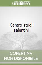 Centro studi salentini libro