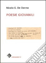 Poesie giovanili libro