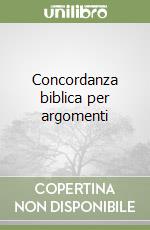 Concordanza biblica per argomenti