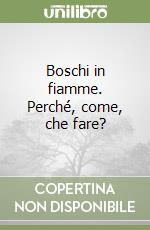 Boschi in fiamme. Perché, come, che fare? libro