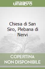 Chiesa di San Siro, Plebana di Nervi libro