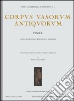 Corpus vasorum antiquorum. Vol. 70: Museo nazionale di Taranto; collezione Rotondo libro