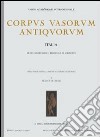 Corpus vasorum antiquorum. Vol. 43: Trieste, Museo civico (1) libro