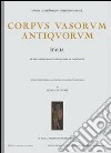 Corpus vasorum antiquorum. Vol. 50: Palermo, collezione Mormino (1) libro