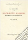 Les assemblées de la confédération achaïenne (1938) libro