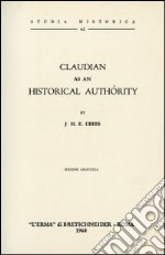 Claudian as an historical authority (1908) libro