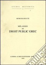 Mélanges de droit public grec (1904)