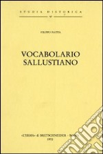 Vocabolario sallustiano (rist. anast. 1894) libro