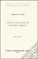 Class struggles in ancient Greece (1947) libro