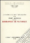 Les procédés de la peinture des caractères et la vérité historique dans les biographies de Plutarque (rist. anast. 1933) libro