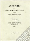 Annuario della Scuola archeologica di Atene e delle Missioni italiane in Oriente. Vol. 63 libro