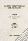 Corpus speculorum etruscorum. France. Vol. 1/2: Paris, Musée du Louvre libro