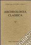 Archeologia classica (1982). Vol. 34 libro