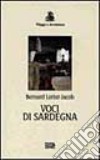 Voci di Sardegna libro di Lortat-Jacob Bernard