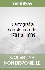 Cartografia napoletana dal 1781 al 1889 libro