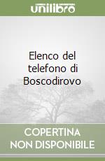 Elenco del telefono di Boscodirovo libro