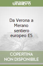 Da Verona a Merano sentiero europeo E5 libro