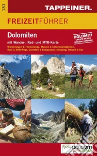 Carta e guida per il tempo libero Dolomiti. Carta topografica 1:70.000. Con guida. Ediz. tedesca libro