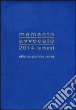 Memento avvocato 2014 16 mesi libro