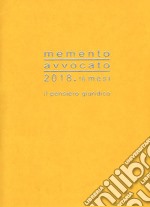 Memento avvocato 2018 16 mesi libro