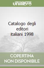 Catalogo degli editori italiani 1998 libro