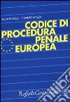 Codice di procedura penale europea libro