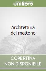 Architettura del mattone libro