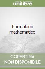 Formulario mathematico libro