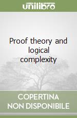 Proof theory and logical complexity