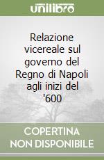 Relazione vicereale sul governo del Regno di Napoli agli inizi del '600 libro