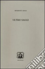 Ultimi saggi libro