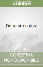 De rerum natura (3) libro