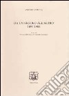 Da un secolo all'altro. 1897-1903 libro